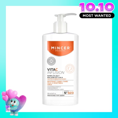 MINCER PHARMA Kem Dưỡng Thể Trắng Da Ẩm Mịn Mincer Pharma Vita C Infusion 250ml image