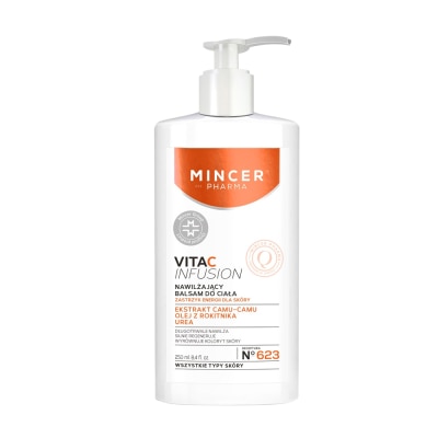 MINCER PHARMA - Kem Dưỡng Thể Trắng Da Ẩm Mịn Mincer Pharma Vita C Infusion 250ml image