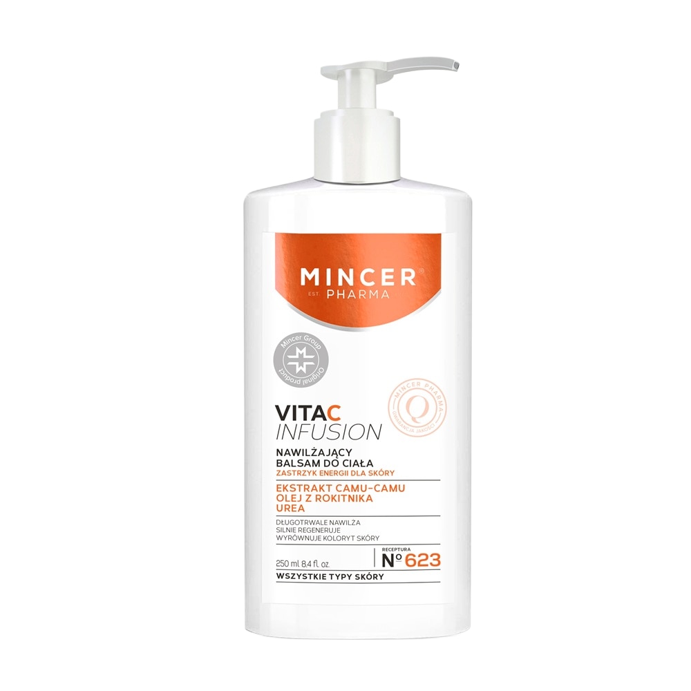 Kem Dưỡng Thể Trắng Da Ẩm Mịn Mincer Pharma Vita C Infusion 250ml image