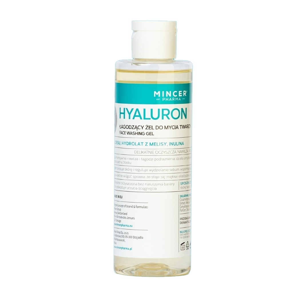 Gel Rửa Mặt Cho Da Mụn Mincer Pharma Hyaluron Facial Cleansing Gel 405 200ml image
