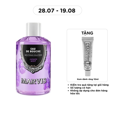 MARVIS - Nước Súc Miệng Marvis Mouthwash Jasmin Mint 400ml image