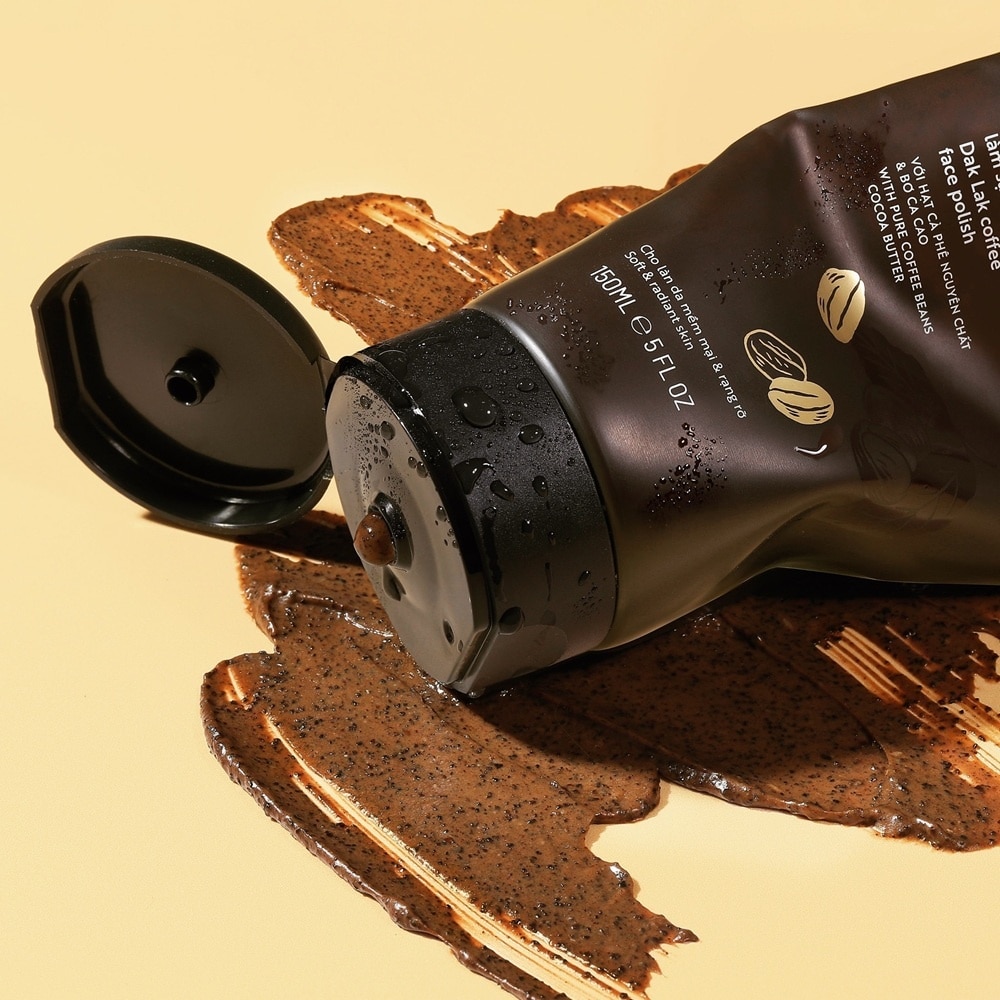 Combo Cocoon (Tẩy Tế Bào Chết Mặt Dak Lak Coffee 150ml + Mặt Nạ Nghệ Hưng Yên Turmeric 30ml) image
