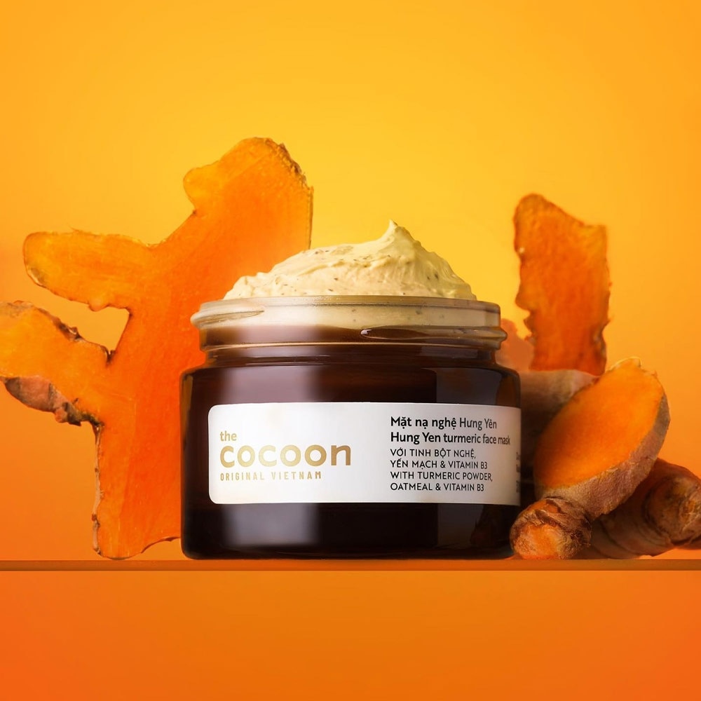 Combo Cocoon (Tẩy Tế Bào Chết Mặt Dak Lak Coffee 150ml + Mặt Nạ Nghệ Hưng Yên Turmeric 30ml) image