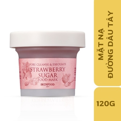 SKINFOOD - Mặt Nạ Đường Và Dâu Tây Skinfood Dưỡng Ẩm Và Làm Sạch Lỗ Chân Lông 120g image