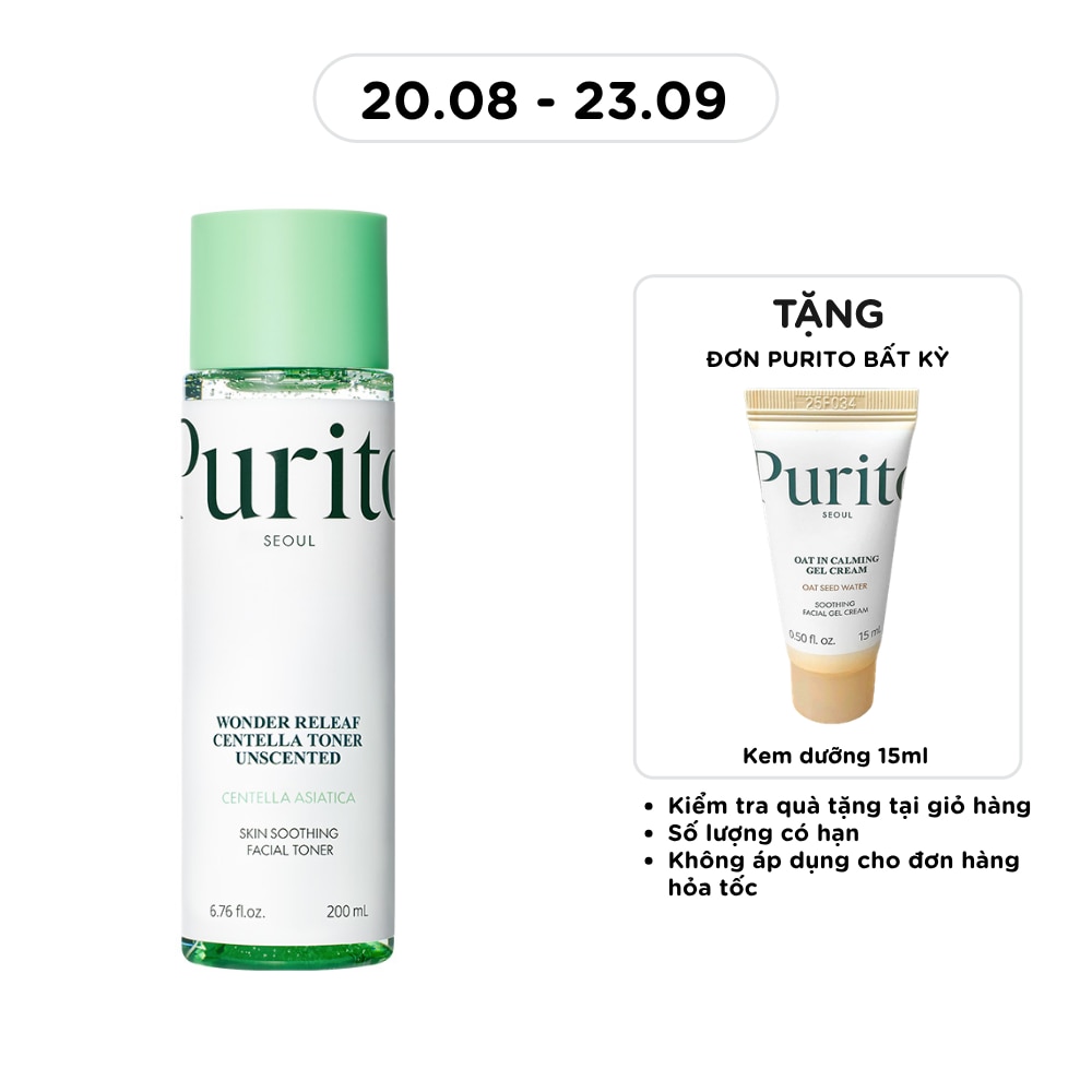 Purito Wonder Relief Centella Unscented 200ml