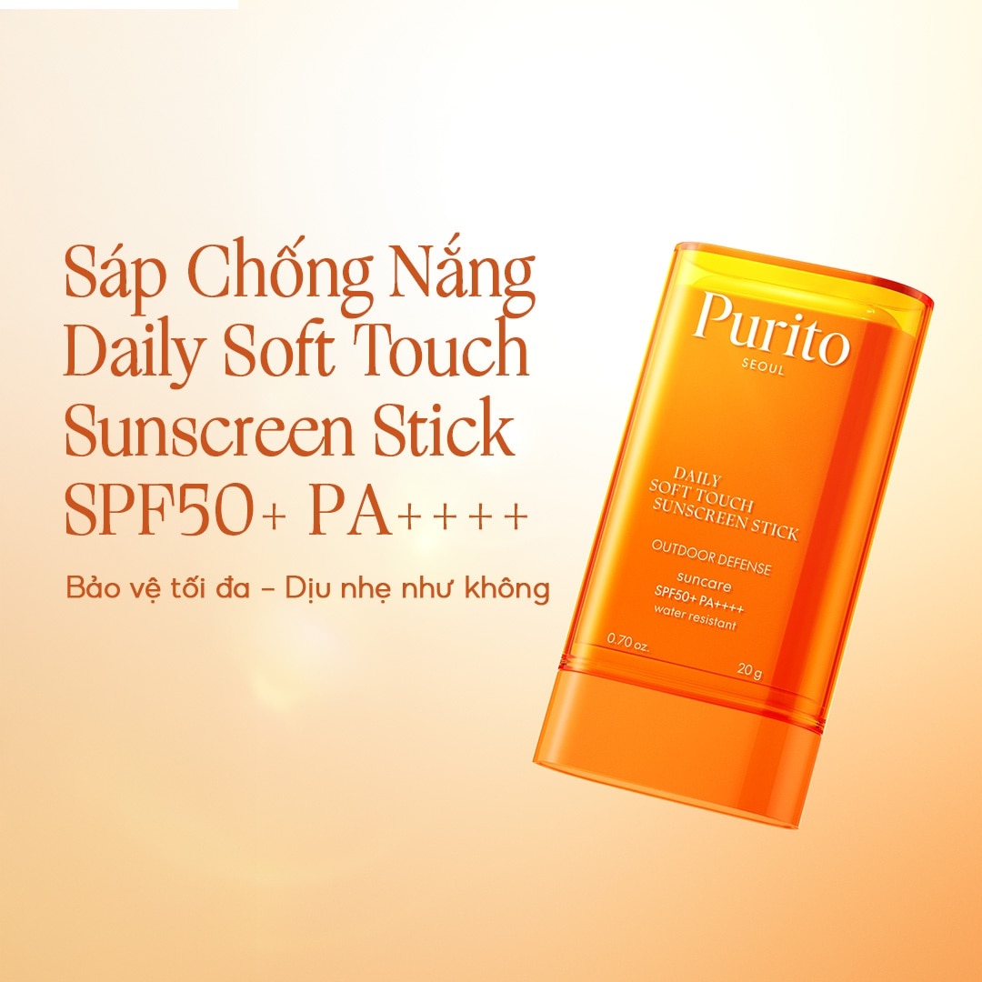 Sáp Chống Nắng Purito Daily Soft Touch Sun Stick SPF50+ PA++++ 20g image