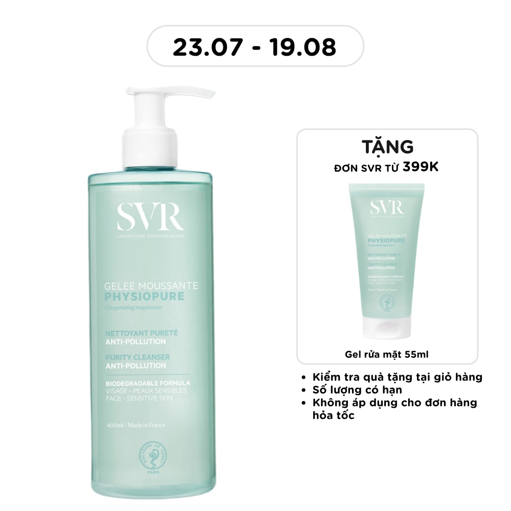 SVR Physiopure Gelee Moussante 400ml image