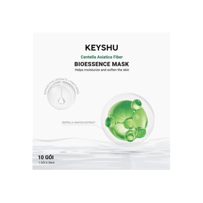 KEYSHU - Mặt Nạ Keyshu Bioessence Mask Rau Má 30ml x 10pcs image