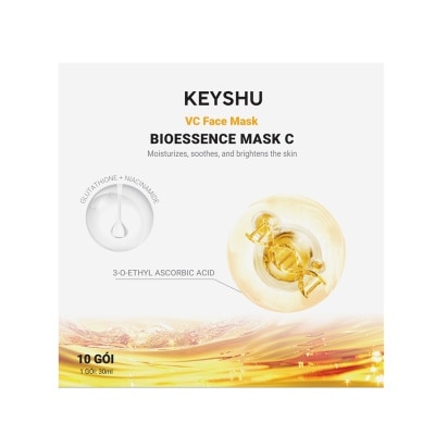 KEYSHU - Mặt Nạ Keyshu Bioessence Mask C 30ml x 10pcs image