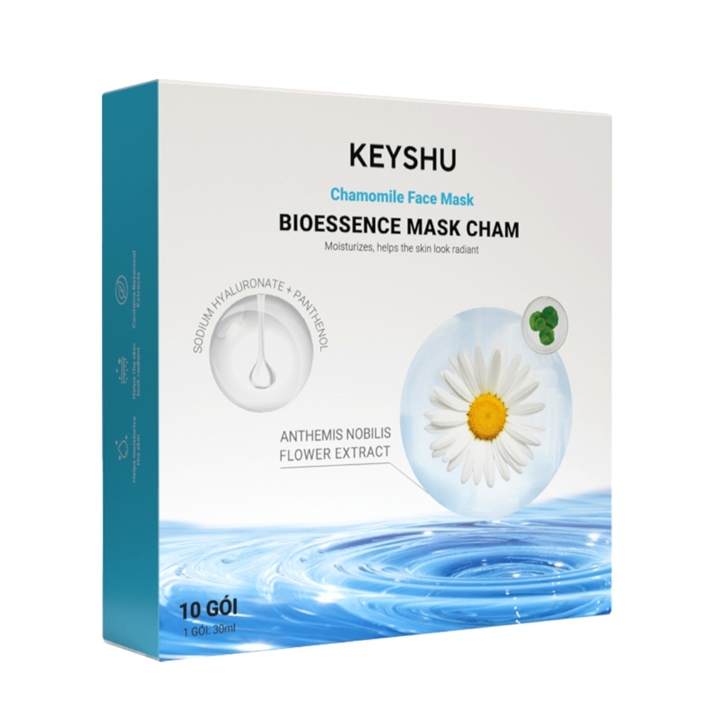 Mặt Nạ Keyshu Bioessence Mask Cham Hoa Cúc 30ml x 10pcs image