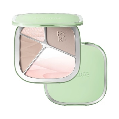 FOCALLURE - Phấn Tạo Khối 4 Ô Focallure 4-Color Highlighter Contour Palette 15.5g .#BR02 image