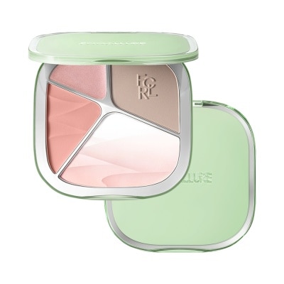 FOCALLURE - Phấn Tạo Khối 4 Ô Focallure 4-Color Highlighter Contour Palette 15.5g .#BR03 image