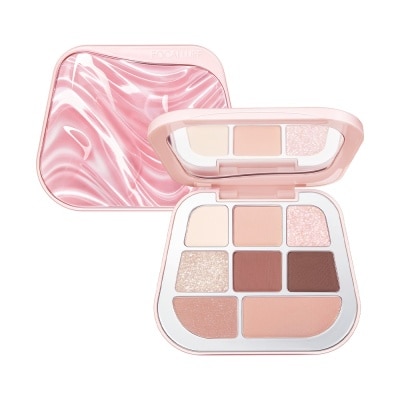 FOCALLURE Phấn Mắt 8 Ô Focallure 8 Pan Pressed Powder Palette 9.6g .#BR02
