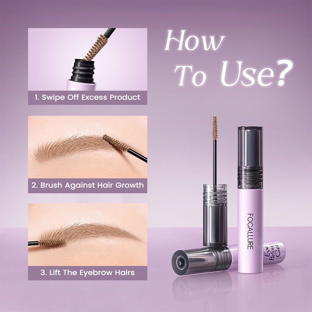 Gel Chuốt Mày Focallure Eyebrow Gel 5g .#BR03 image