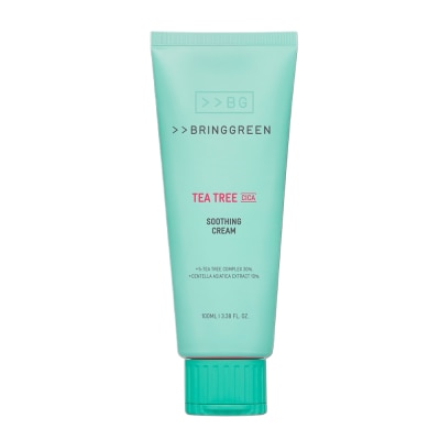 BRING GREEN - Kem Dưỡng Bring Green Tea Tree Cica Soothing Cream Plus 100ml image