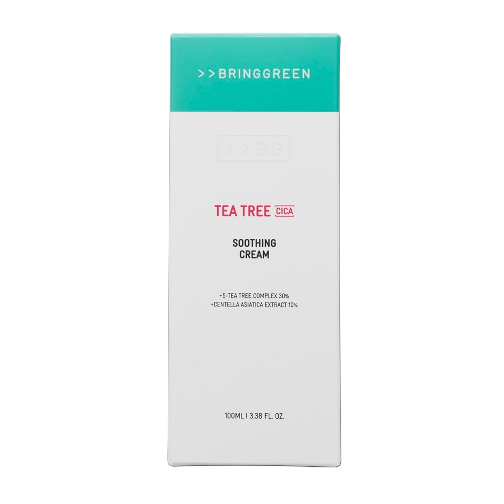 Kem Dưỡng Bring Green Tea Tree Cica Soothing Cream Plus 100ml image