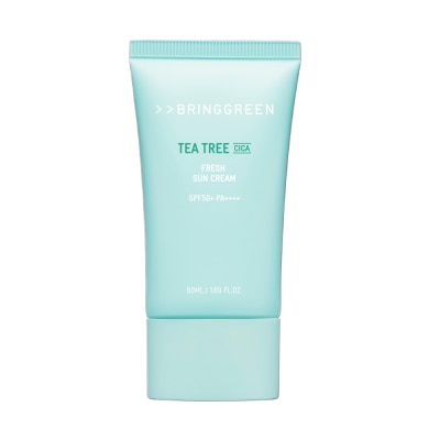 BRING GREEN - Kem Chống Nắng Bring Green Tea Tree Cica Fresh Sun Cream SPF50+ PA++++ 50ml image