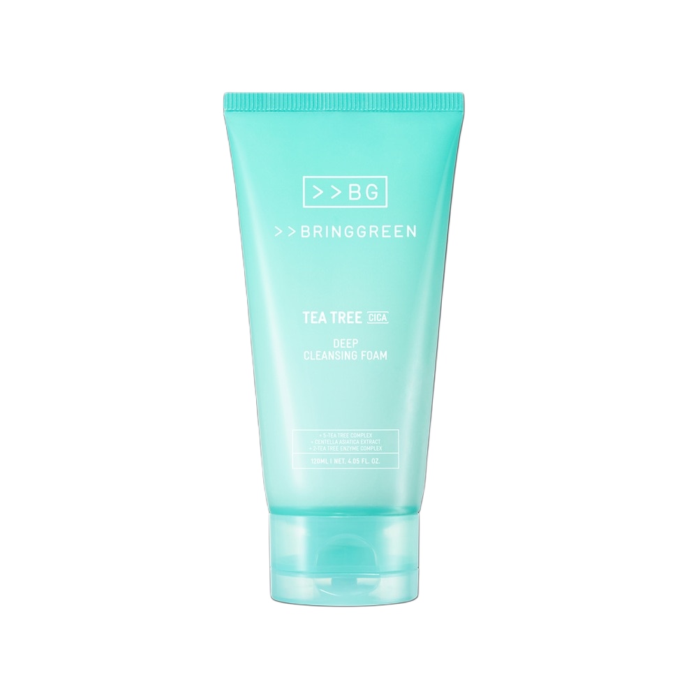 Bring Green Tea Tree Cica Deep Cleansing Foam 120ml image