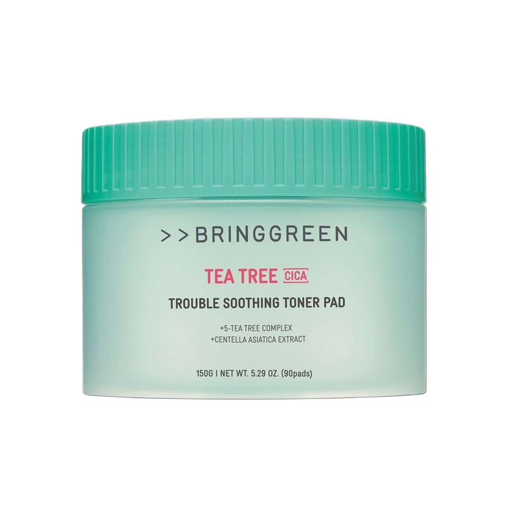Bring Green Tea Tree Cica Trouble Soothing Toner Pad 150g/90pads image