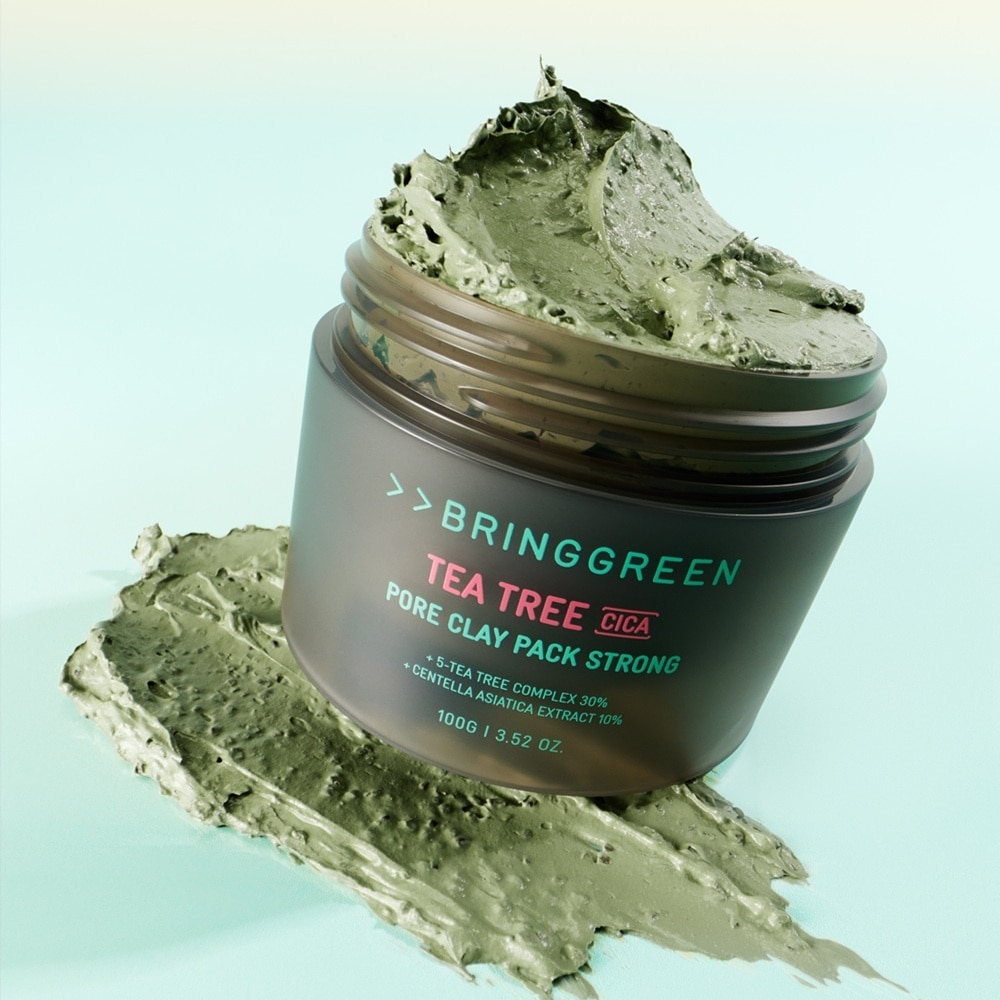 Bring Green Tea Tree Cica Pore Clay Pack Strong 100g image