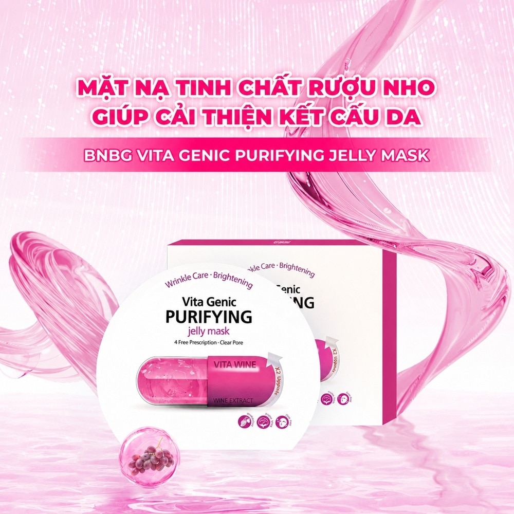 BNBG Vita Genic Purifying Jelly Mask 30ml x 10pcs image