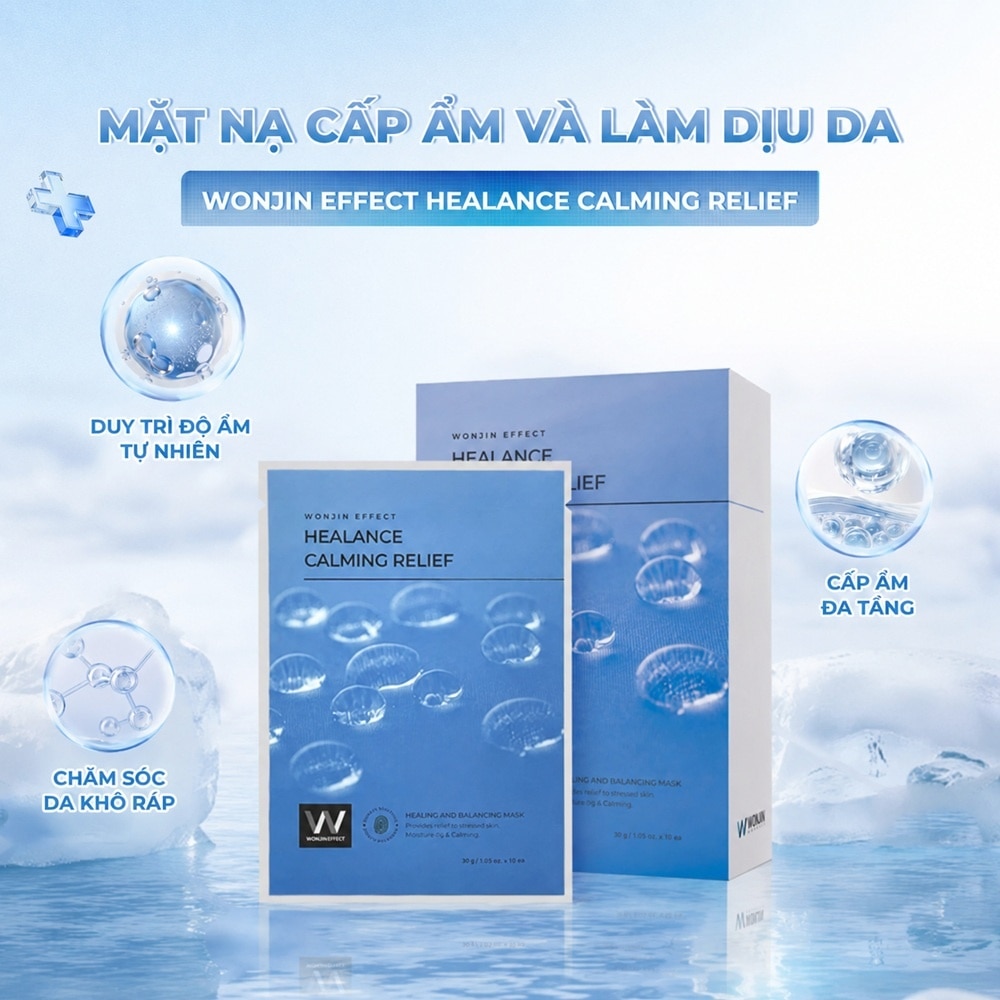 Wonjin Effect Healance Calming Relief Mask 30g x 5pcs image
