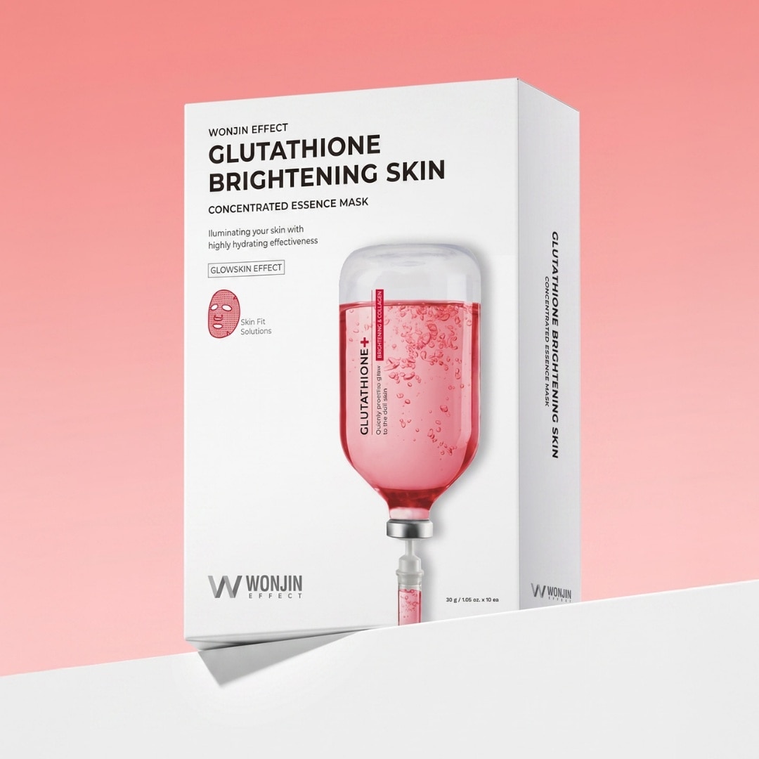 Wonjin Effect Glutathione Brightening Skin Mask 30g x 10pcs image