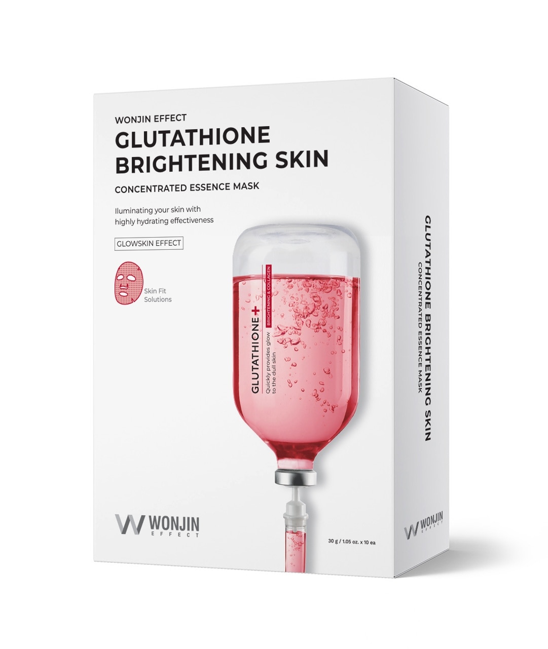 Wonjin Effect Glutathione Brightening Skin Mask 30g x 10pcs image