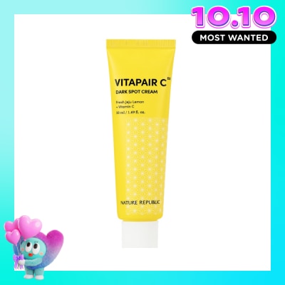 NATURE REPUBLIC Kem Dưỡng Trắng Da Mờ Thâm Sạm Nám Nature Republic Vitapair C Dark Spot Cream 50ml image
