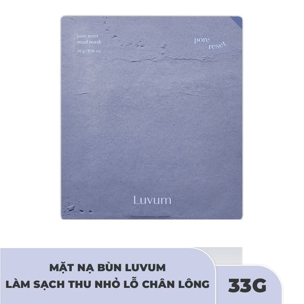 Luvum Pore Reset Mud Mask 16g x 5pcs image
