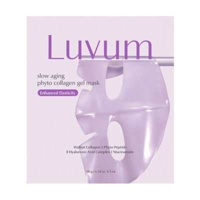 LUVUM - Hộp Mặt Nạ Luvum Slow Aging Phyto Collagen Gel Mask 38g x 5pcs image