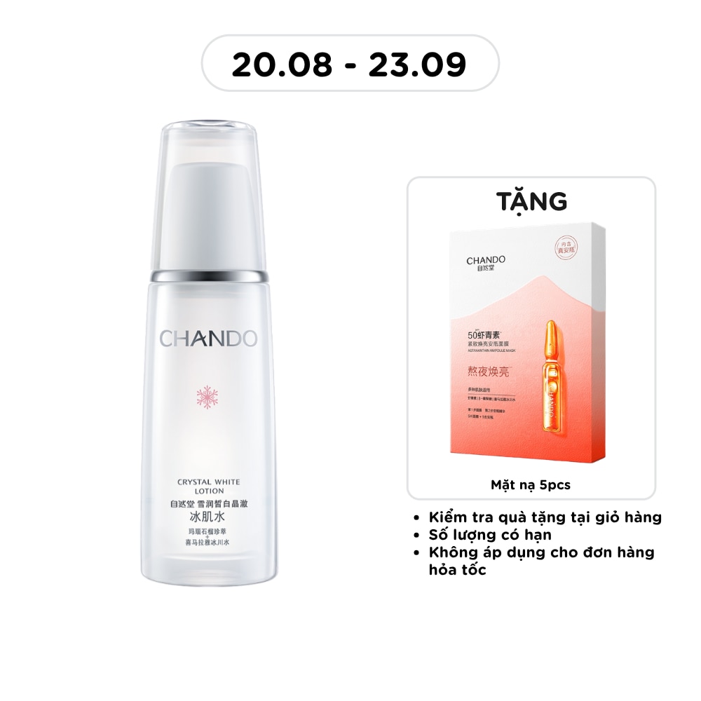 Dung Dịch Dưỡng Trắng Da Chando Himalaya Crystal White Lotion 160ml image