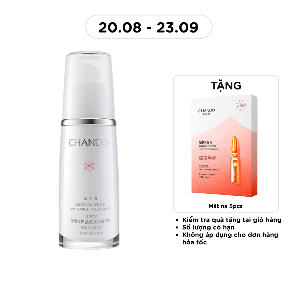 Tinh Chất Chando Himalaya Crystal White Spot-Targeting Essence Cải Thiện Đốm Nâu 40ml image