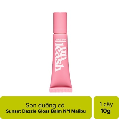 UNLEASHIA Son Dưỡng Có Màu Unleashia Sunset Dazzle Gloss Balm 10g . image