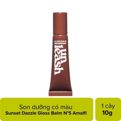 UNLEASHIA Son Dưỡng Có Màu Unleashia Sunset Dazzle Gloss Balm 10g . image