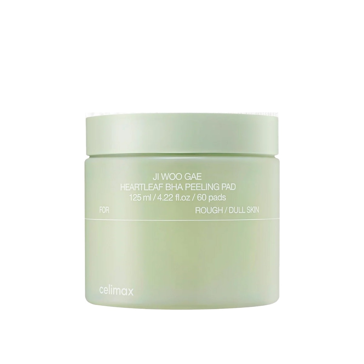 Toner Pad Tẩy Tế Bào Chết Celimax Ji Woo Gae Heartleaf BHA Peeling Pad 125ml/60 Miếng image
