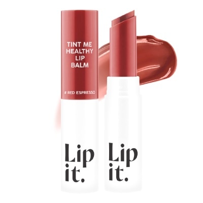 LIP IT - Son Dưỡng Môi Có Màu Lip It Tint Me Healthy Lip Balm 3g. #04 Red Espresso image