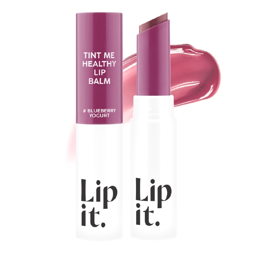 Son Dưỡng Môi Có Màu Lip It Tint Me Healthy Lip Balm 3g .#06 Blueberry Yogurt