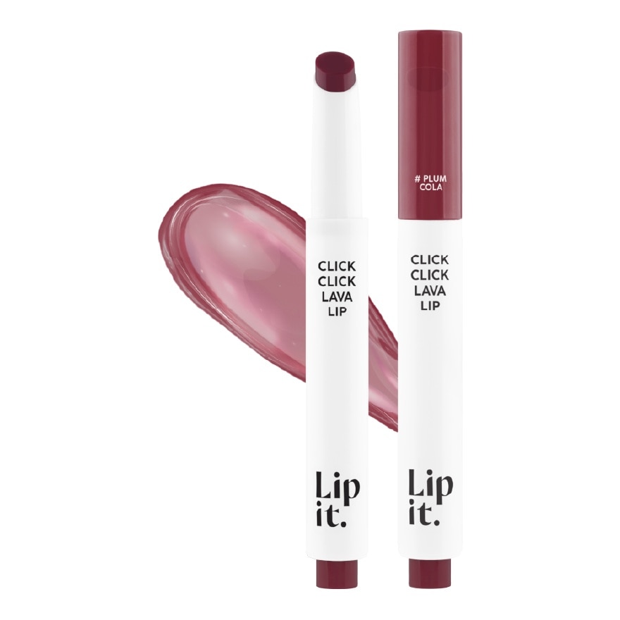 Son Dưỡng Môi Tan Chảy Lip It Click Click Lava Lip 1.9g .#06 Plum Cola