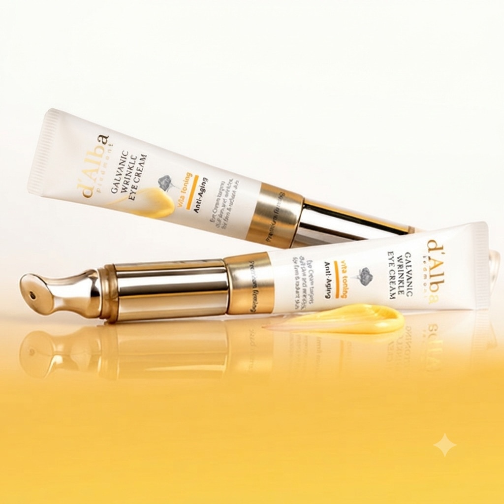 Kem Dưỡng Mắt d'Alba Vita Toning Galvanic Wrinkle Eye Cream 15ml image