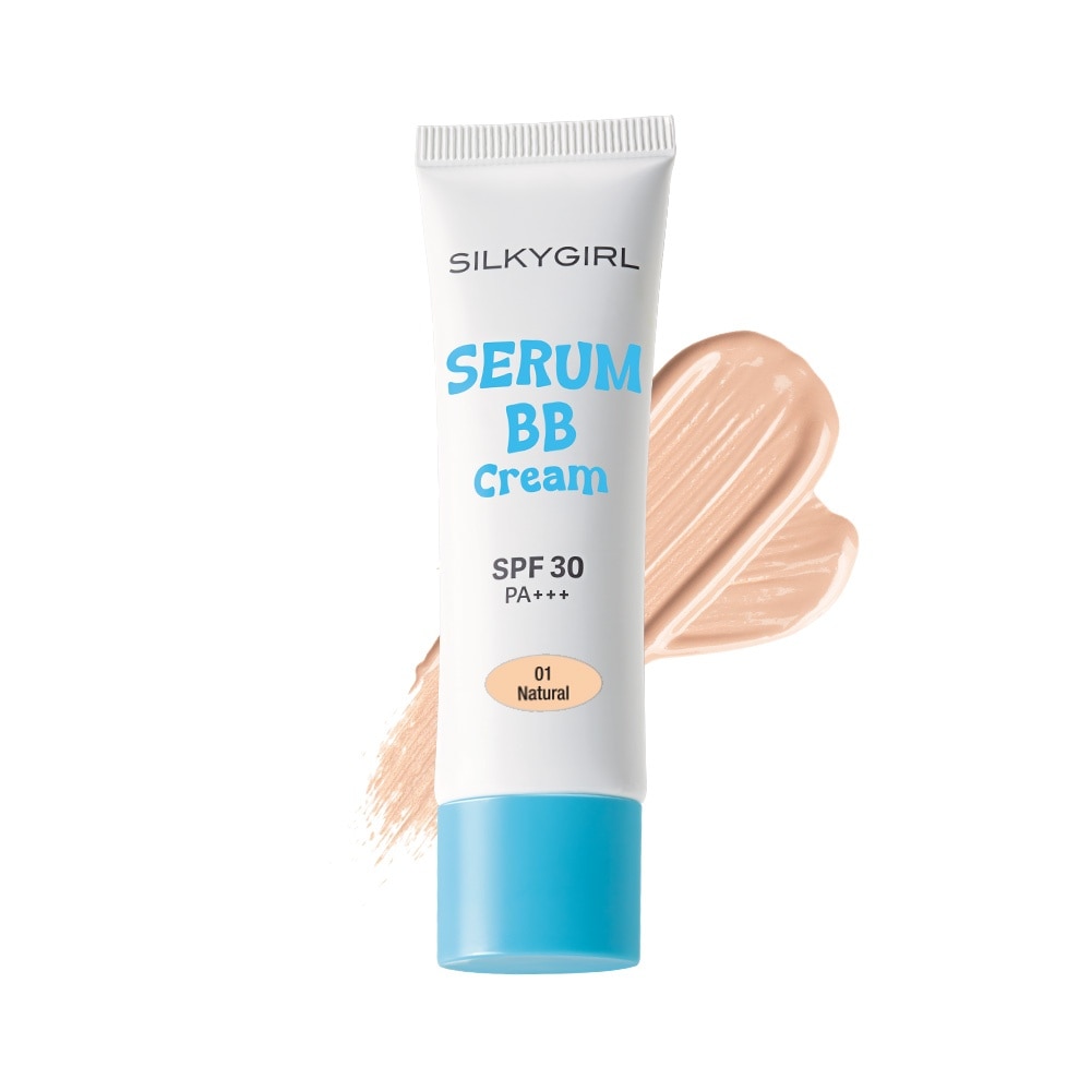 Kem Nền Silkygirl Serum BB Cream 20ml .#01 Natural image