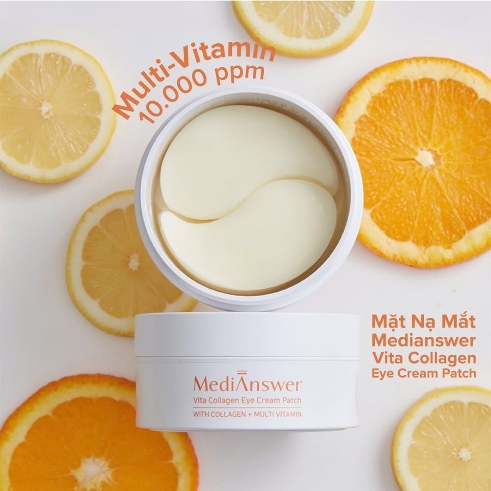 Mặt Nạ Mắt Medianswer Vita Collagen Eye Cream Patch 82g/60pcs image