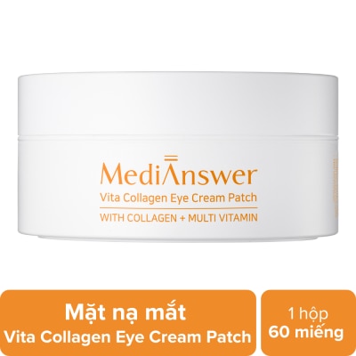 MEDIANSWER - Mặt Nạ Mắt Medianswer Vita Collagen Eye Cream Patch 82g/60pcs image