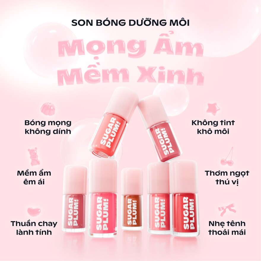 Sugarplum Delish Lip Oil 3.4g .#05 Meltie image