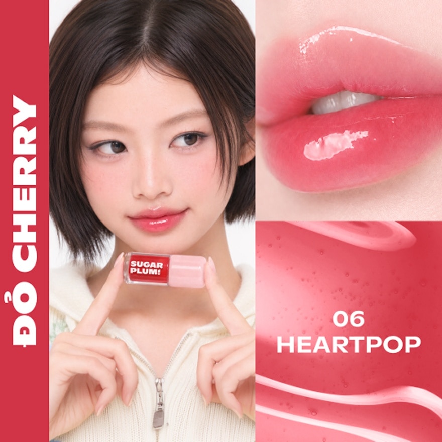 Sugarplum Delish Lip Oil 3.4g .#06 Heartpop image