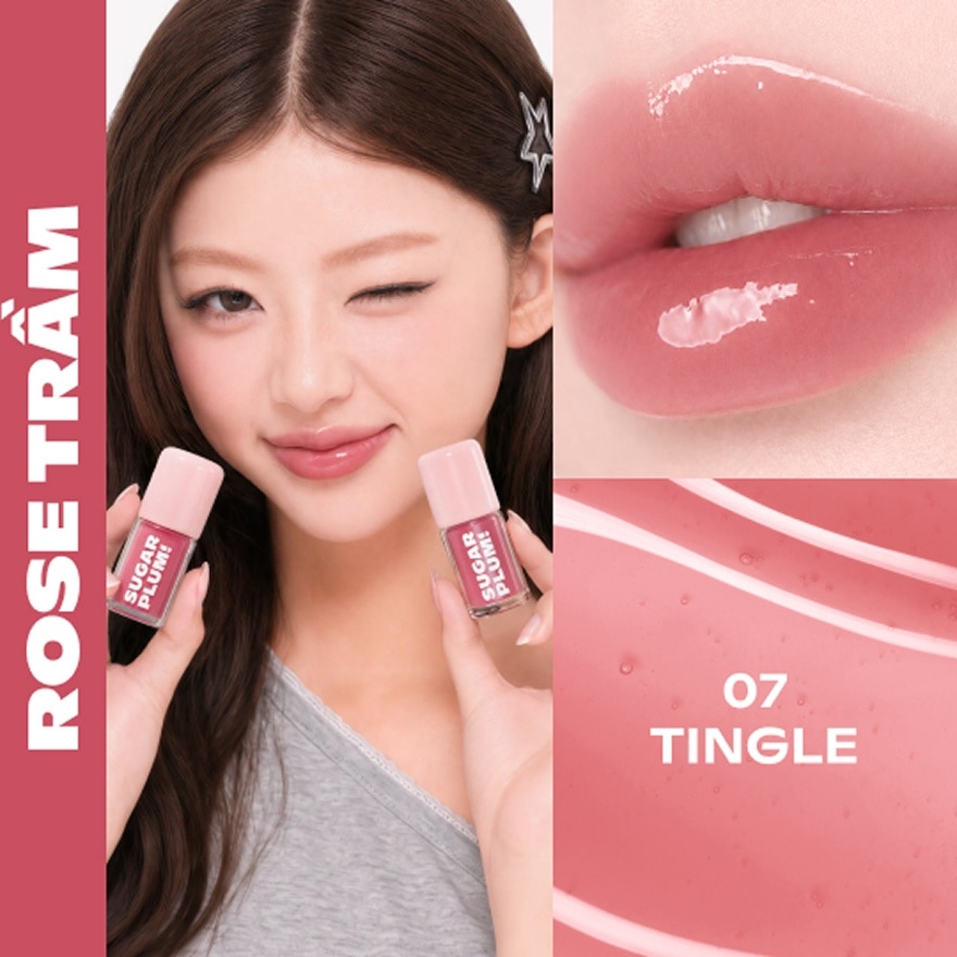 Sugarplum Delish Lip Oil 3.4g .#07 Tingle image
