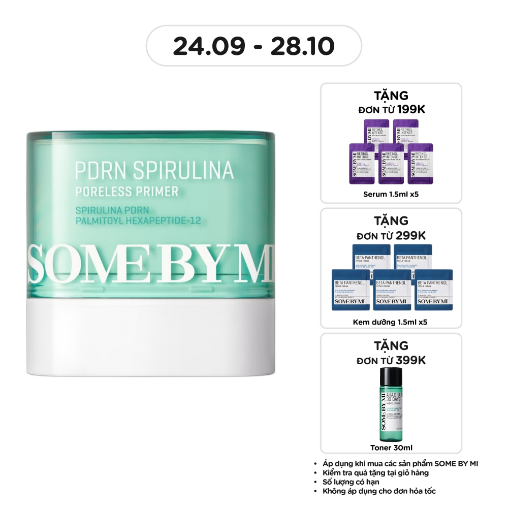 Kem Lót Dạng Thỏi Some By Mi PDRN Spirulina Poreless Primer 10g