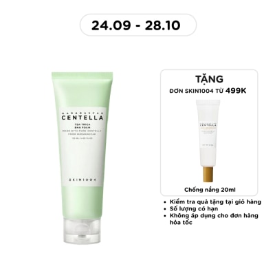 SKIN1004 Sữa Rửa Mặt Skin1004 Madagascar Centella Tea Trica BHA Foam 125ml image
