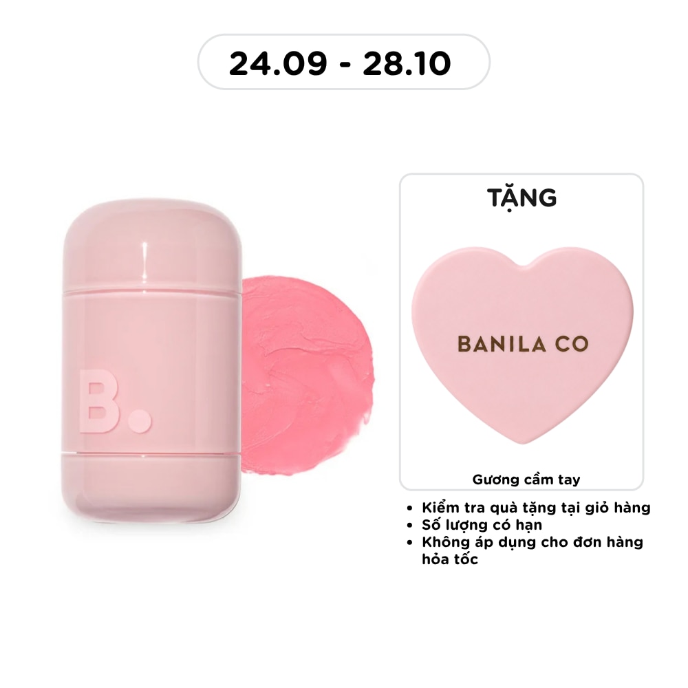 Môi Và Má Hồng B. By Banila Romantic Blush Lip & Cheek 3.7g .#02 Pink Some