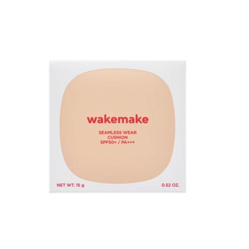 Wakemake Seamless Wear Cushion SPF50+/PA+++ 15g + Refill 15g .#23 Beige image